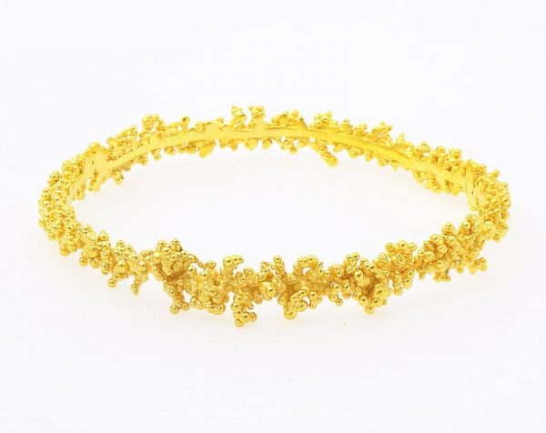 Certified Fairmined 18k solid gold bracelet from my Rosée collection