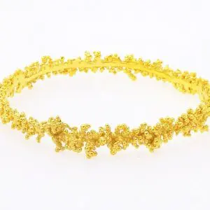 Certified Fairmined 18k solid gold bracelet from my Rosée collection