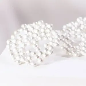 Silver Original Large Stud Earrings Contemporary Rain of Drops